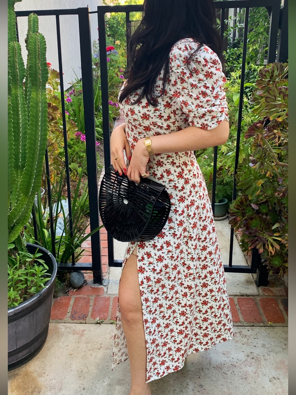 WeWoreWhat X Danielle Bernstein Floral Maxi Dress